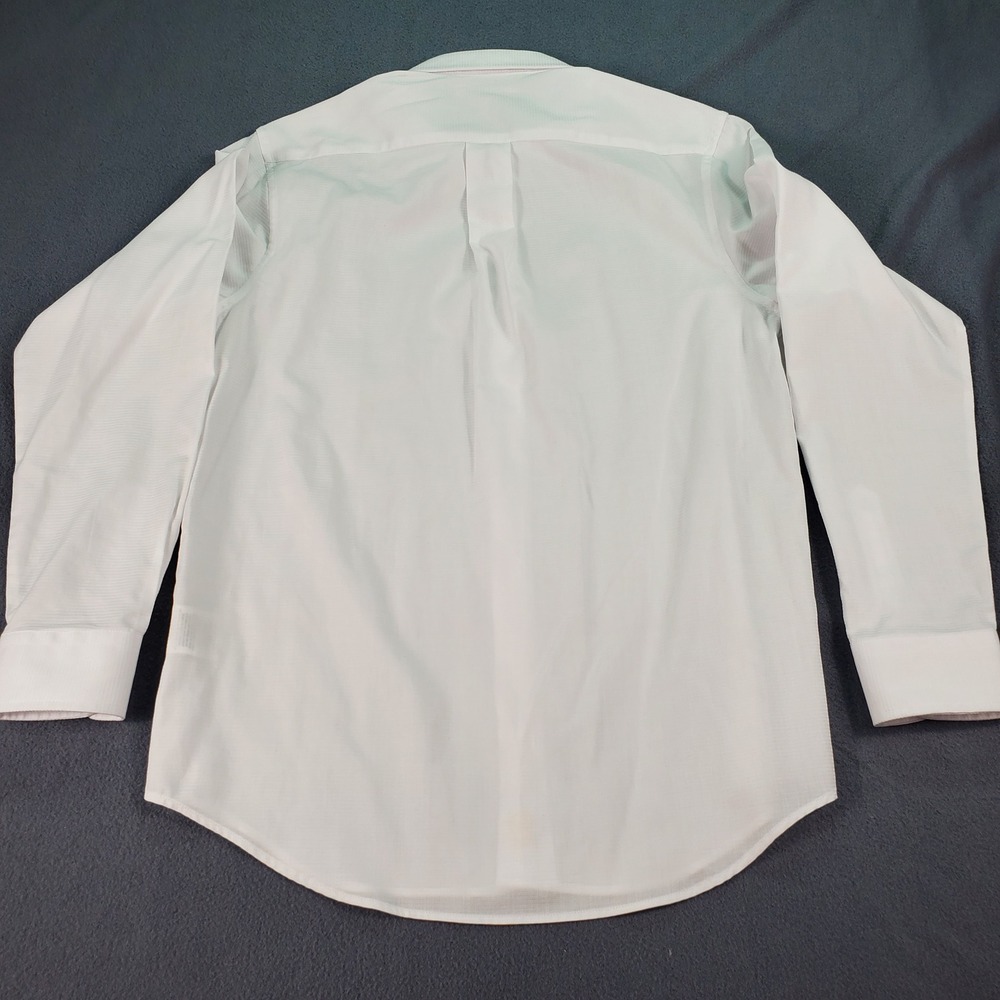 Tallia Boys White Micro Texture Long Sleeve Dress Shirt Size 20 SKZ0007 - Picture 7 of 7